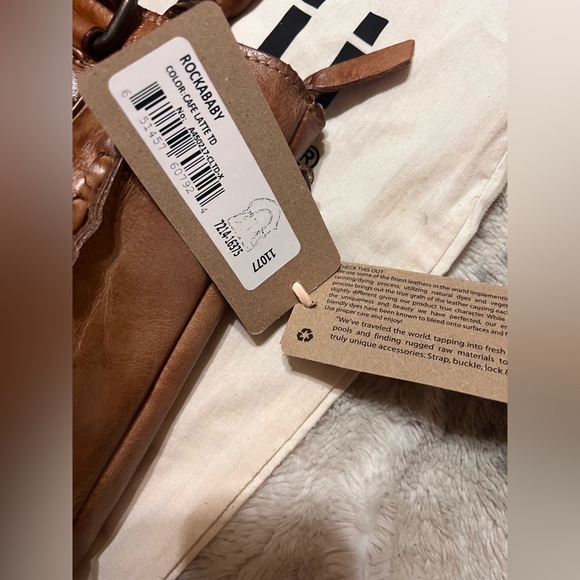 Bed Stu Brown Leather Crossbody Bag - Picture 3 of 13